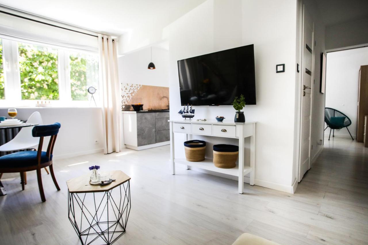 Apartament Szaro Na Bialym Władysławowo Eksteriør billede
