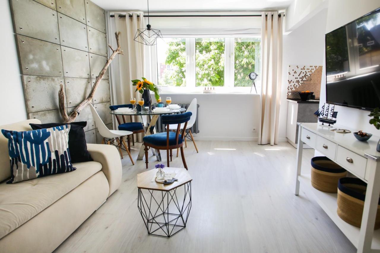 Apartament Szaro Na Bialym Władysławowo Eksteriør billede
