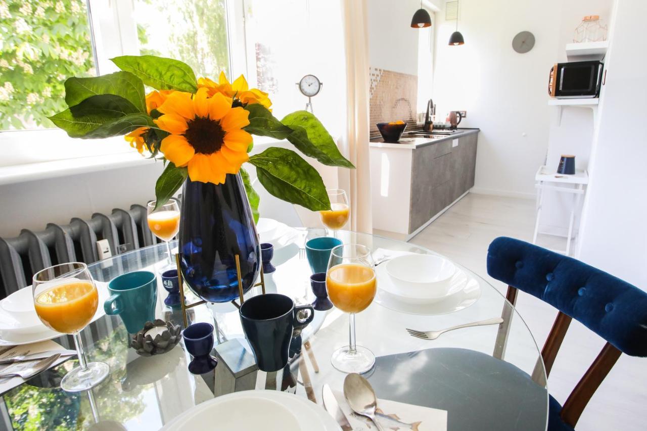Apartament Szaro Na Bialym Władysławowo Eksteriør billede